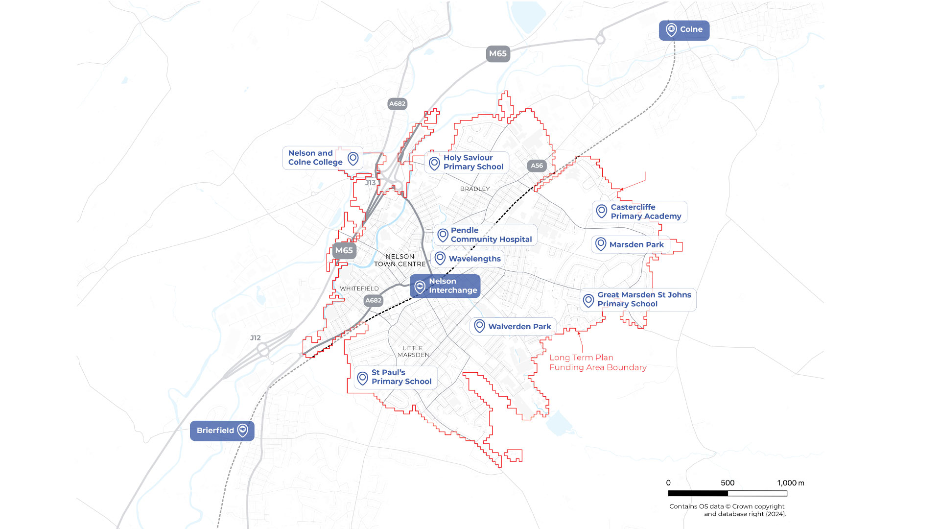 Area of Funding Map